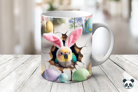 Bringing Easter to Life with the Baby Parrot 3D Mug Wrap