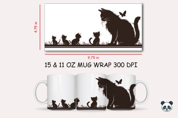 Celebrating Dad with the Papa Cat Fathers Day Mug Wrap