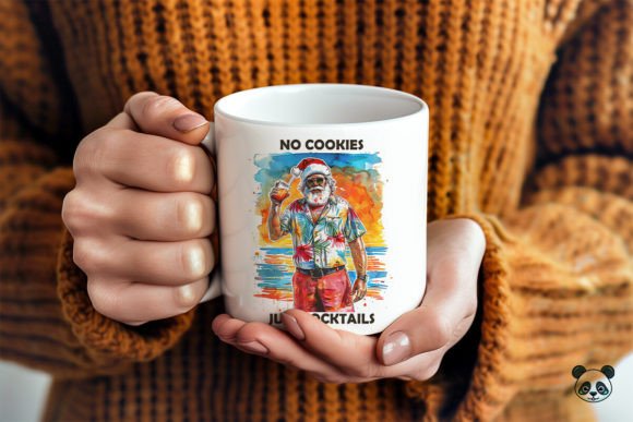 Christmas in July Santa Claus Mug Wrap: Bringing Festive Cheer to Summer Sublimation