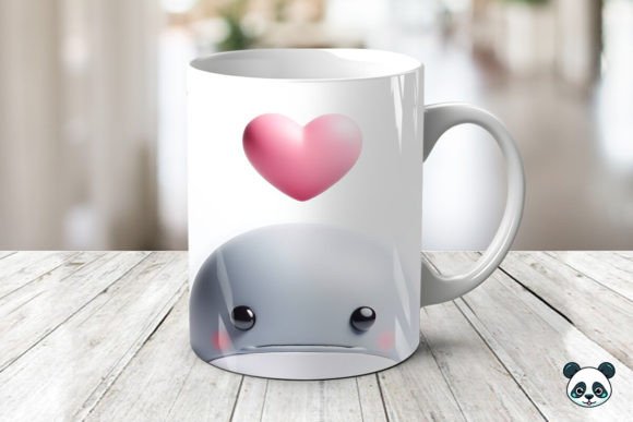 Crafting Charm with the Peek a Boo Whale 3D Valentine Mug Wrap