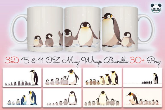Creating Meaningful Gifts with the Papa Penguin Fathers Day Mug Wrap Bundle