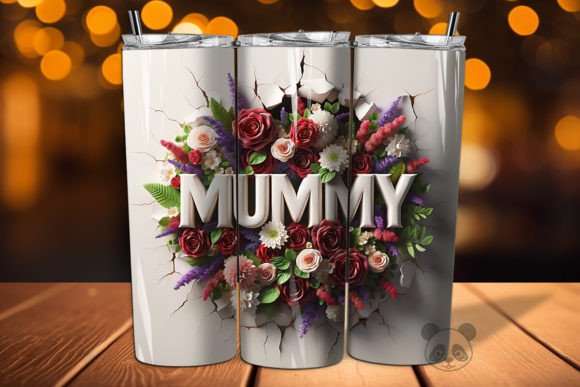Creating Personalized Gifts with the Mummy 3D Mother’s Day Tumbler Wrap
