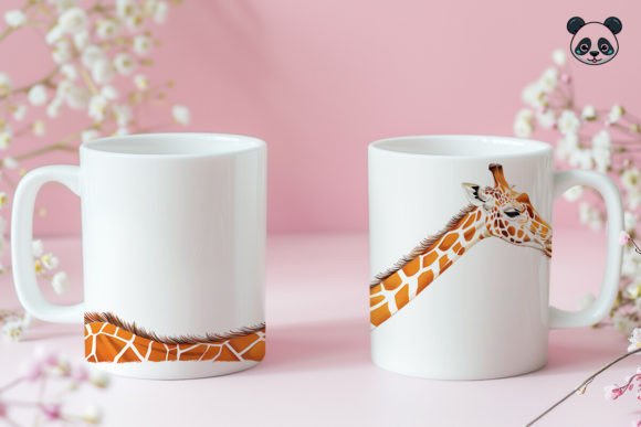 Creating Professional Results with Cute Giraffe Mug Wrap Sublimation Designs