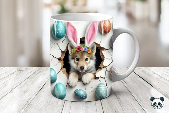 Creating Stunning Easter Gifts: A Guide to the Wolf Cub 3D Mug Wrap Sublimation Design