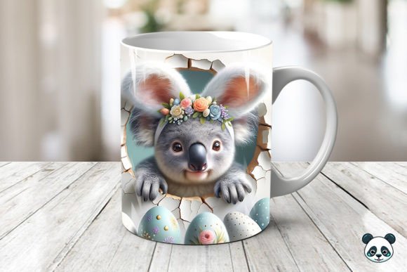 Easter Baby Koala 3D Mug Wrap: A Practical Guide to Sublimation Workflow and Design Integration