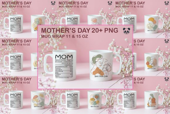 Elevating Mother’s Day Gifts with the Mother s Day Mug Wrap Sublimation Bundle