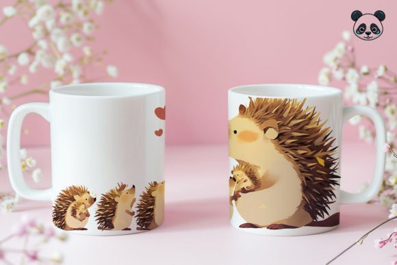 Evaluating the Papa Hedgehog Father’s Day Mug Wrap for Sublimation Projects