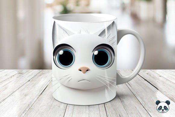 Evaluating the Sarcastic Cat Face 3D Mug Wrap for Sublimation Projects