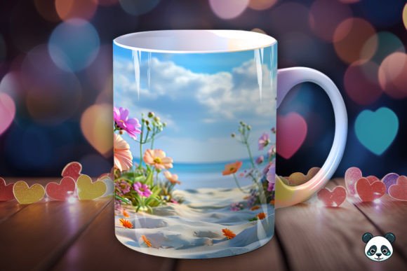 Mastering 3D Seaside Mug Wrap Sublimation for Professional Results