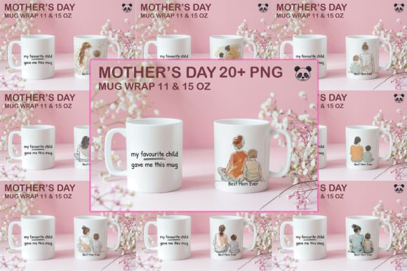 Mom and Littler Boy Mug Wrap Bundle Guide